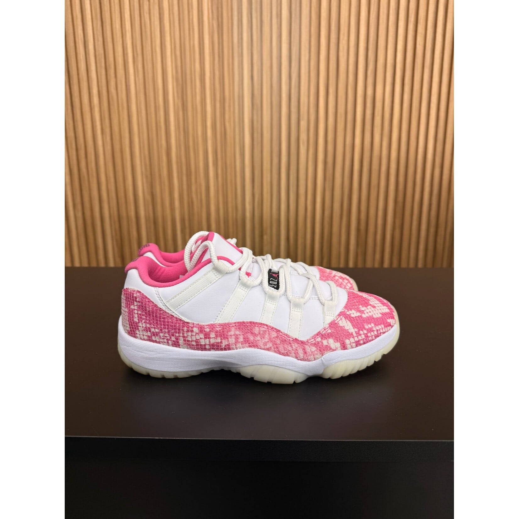 Jordan Jordan 11 Retro Low Pink Snakeskin (2019) (Women's) Size 9W, PREOWNED NO BOX