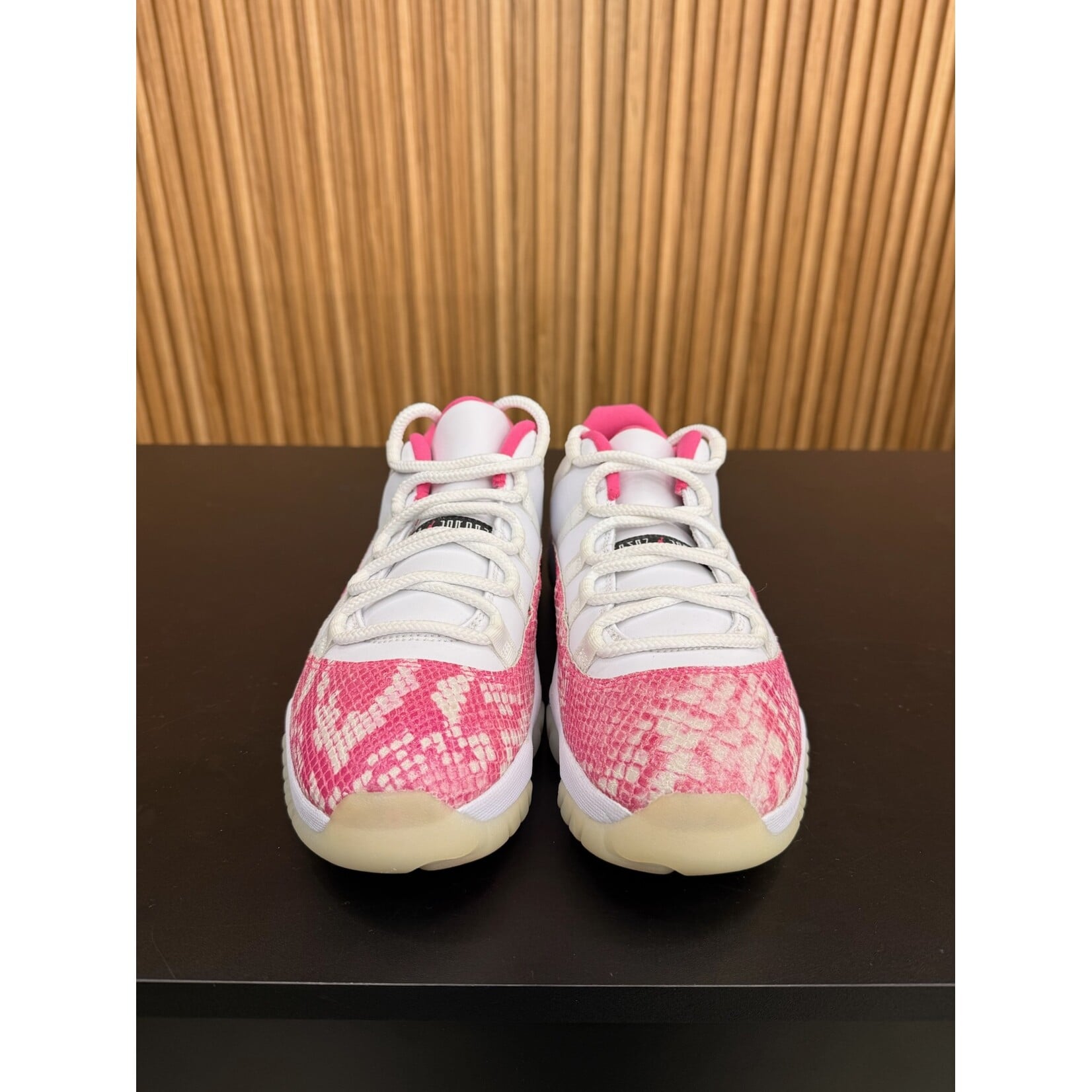 Jordan Jordan 11 Retro Low Pink Snakeskin (2019) (Women's) Size 9W, PREOWNED NO BOX