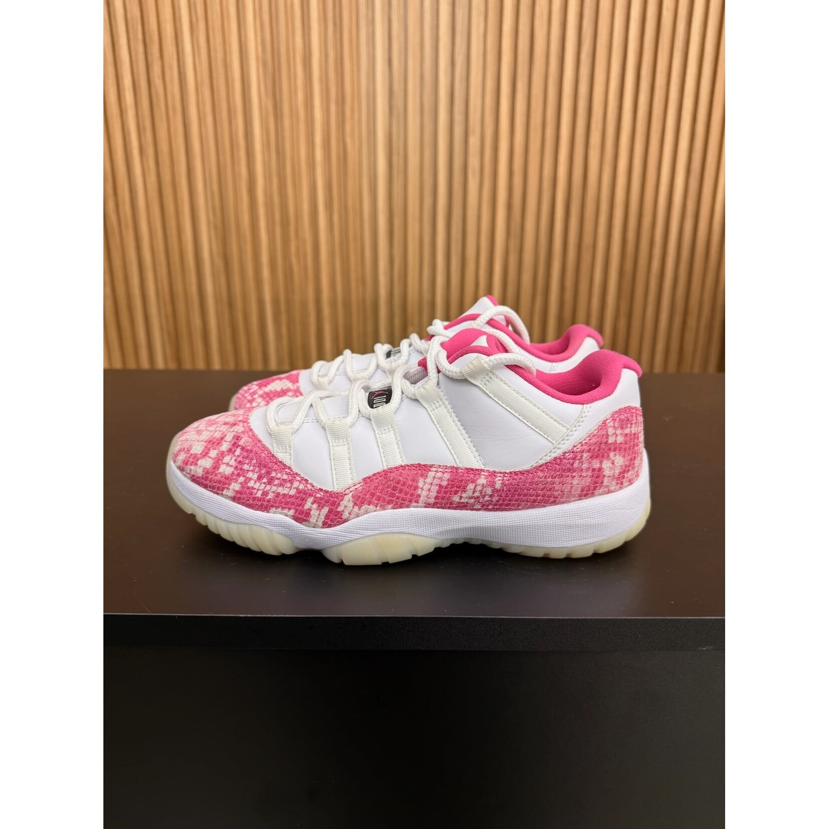 Jordan Jordan 11 Retro Low Pink Snakeskin (2019) (Women's) Size 9W, PREOWNED NO BOX