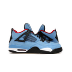 TRAVIS Travis Scott Cactus Jack Jordan 4 Retro Size 12, DS BRAND NEW DAMAGED LID