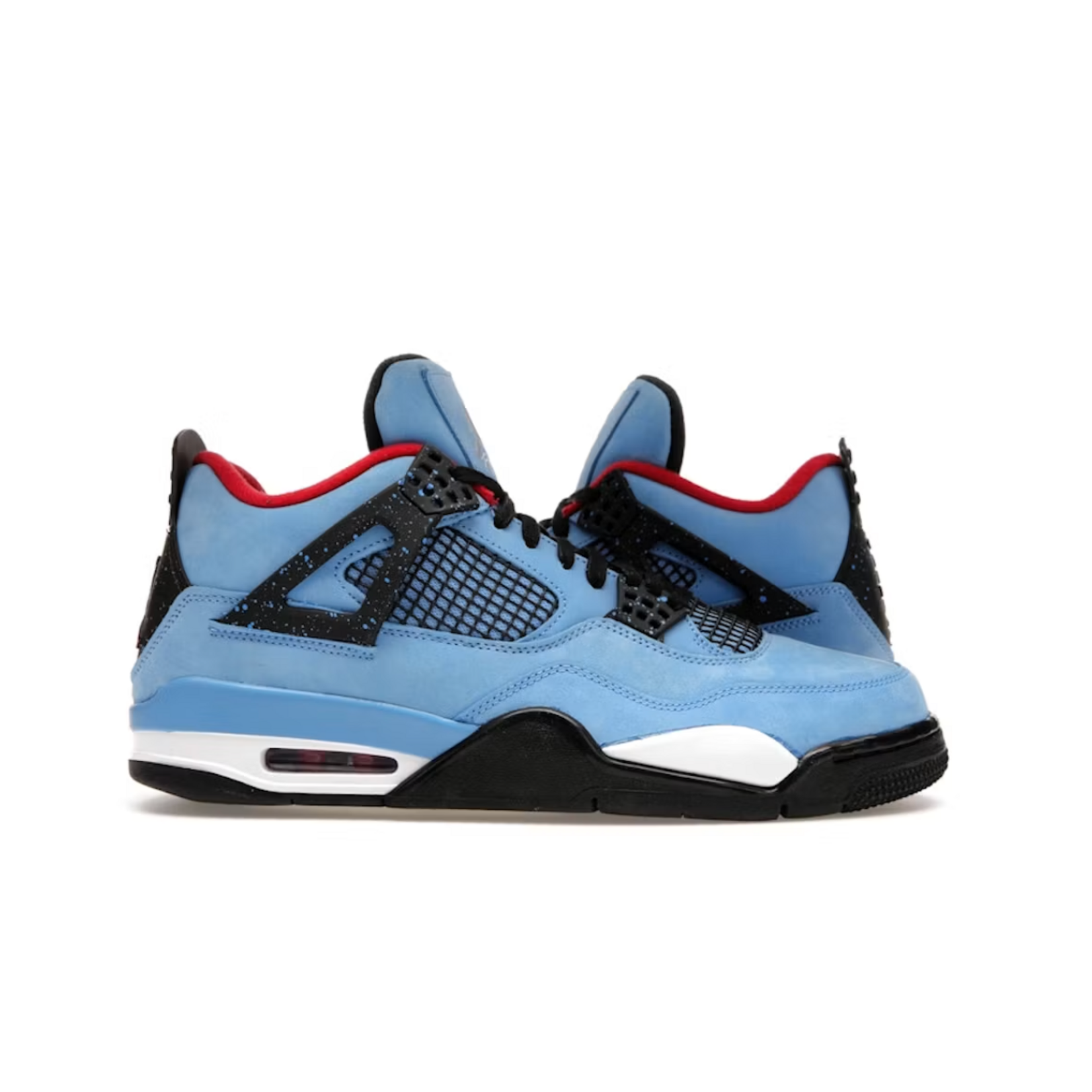TRAVIS Travis Scott Cactus Jack Jordan 4 Retro Size 12, DS BRAND NEW DAMAGED LID