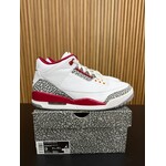 Jordan Jordan 3 Retro Cardinal Red Size 9, PREOWNED