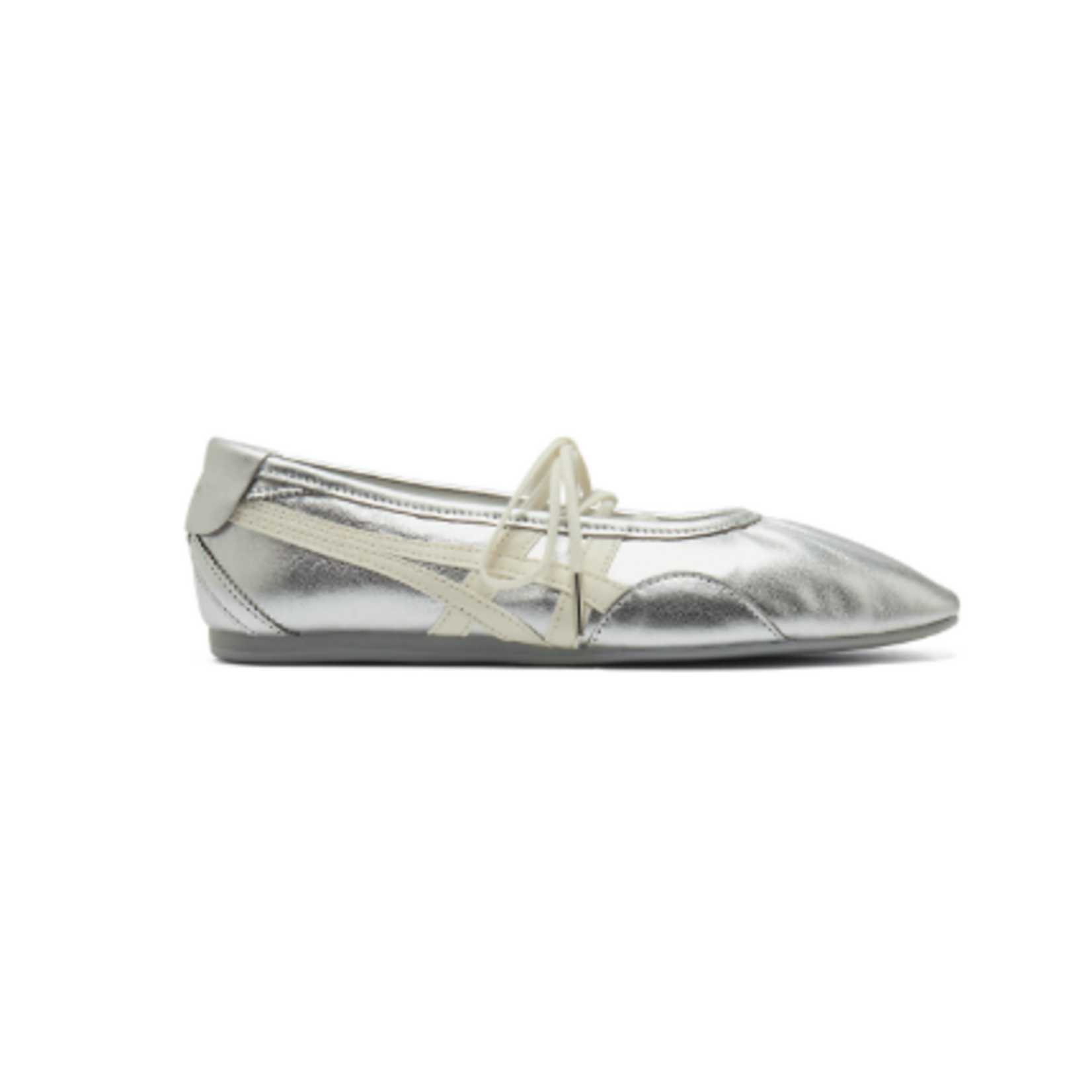 Onitsuka Onitsuka Tiger Gymnarina Silver Cream (Women's) Size 12W, DS BRAND NEW*