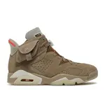 Jordan Jordan 6 Retro Travis Scott British Khaki Size 8, DS BRAND NEW*