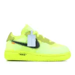 Nike Nike Air Force 1 Low Off-White Volt (TD) Size 5c, DS BRAND NEW*
