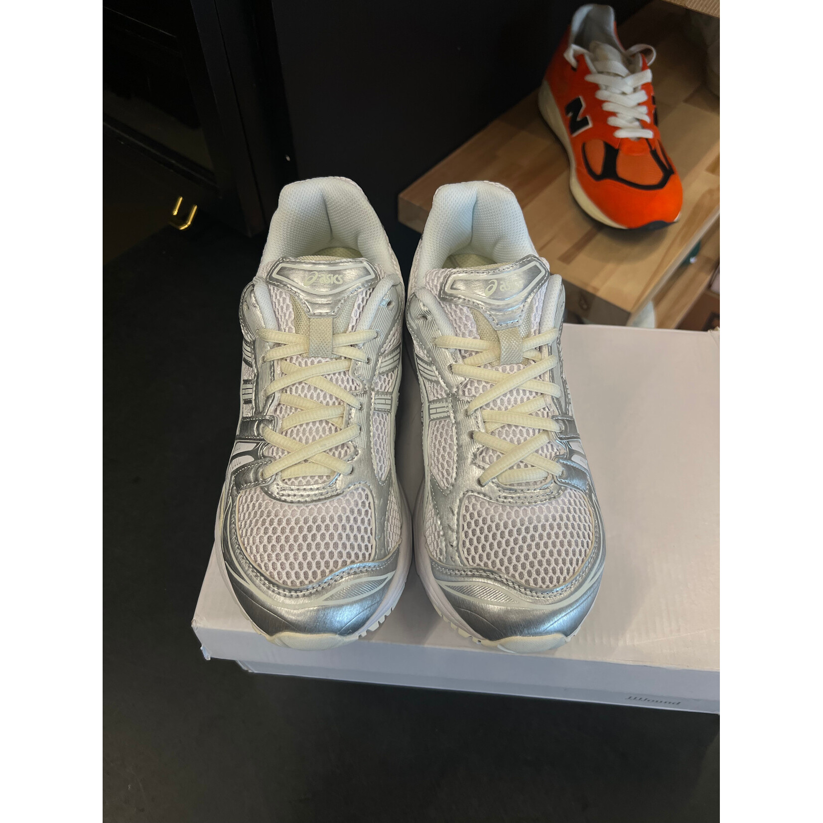 ASICS ASICS Gel-Kayano 14 JJJJound Silver White Size 9, PREOWNED*