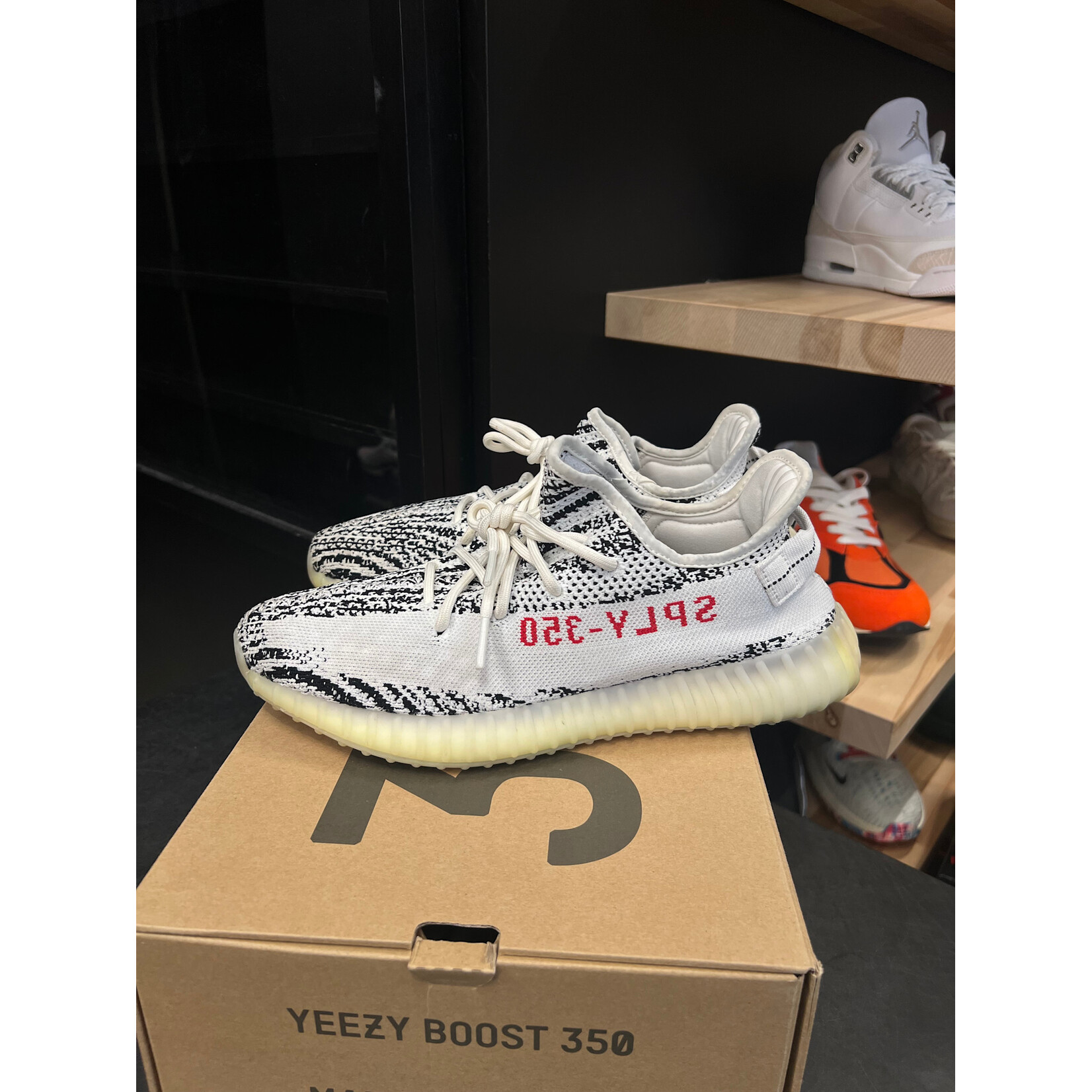 Adidas adidas Yeezy Boost 350 V2 Zebra Size 11, PREOWNED*