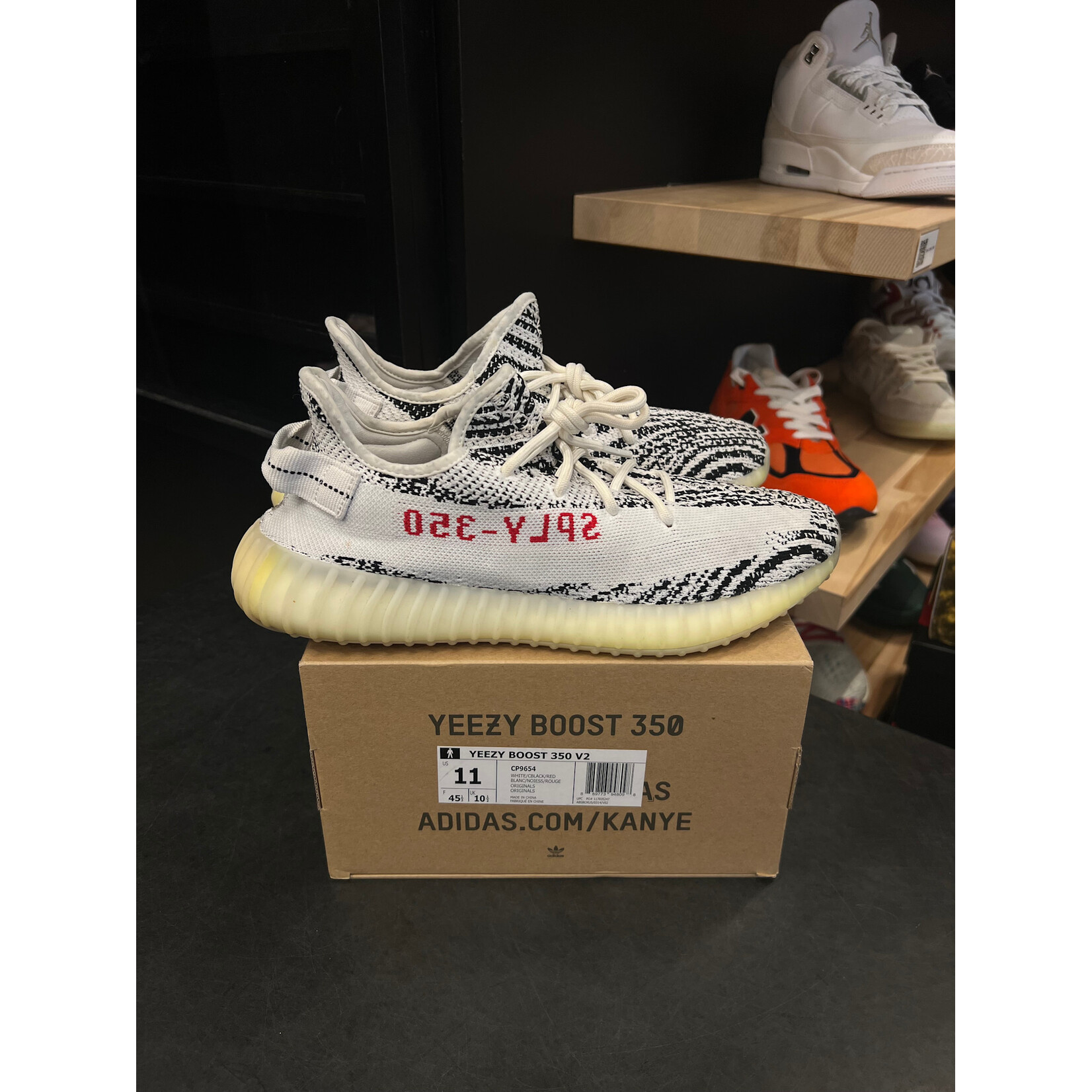 Adidas adidas Yeezy Boost 350 V2 Zebra Size 11, PREOWNED*