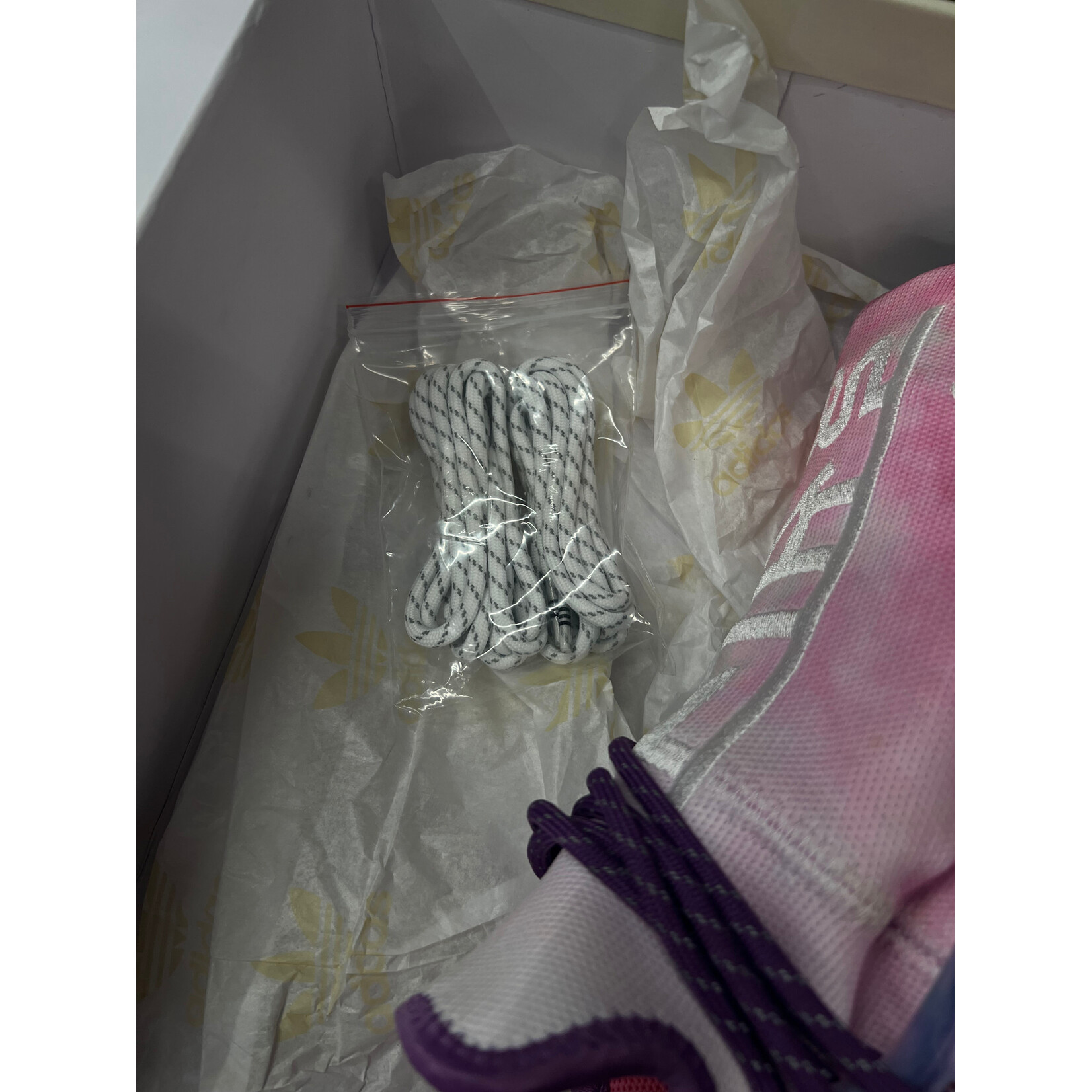 Adidas adidas Human Race NMD Pharrell Holi Festival (Pink Glow) Size 10, PREOWNED*