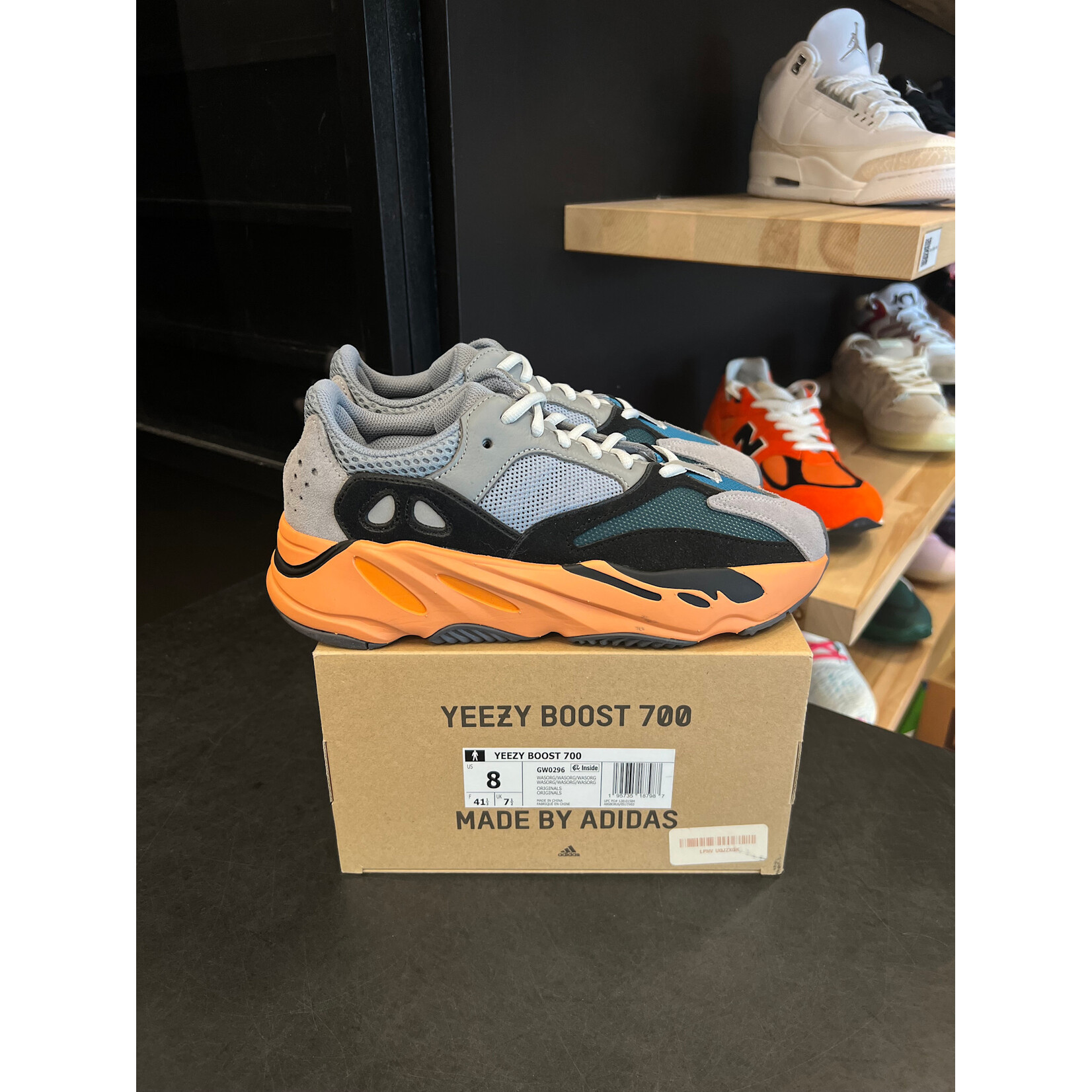 Adidas adidas Yeezy Boost 700 Wash Orange Size 8, PREOWNED*
