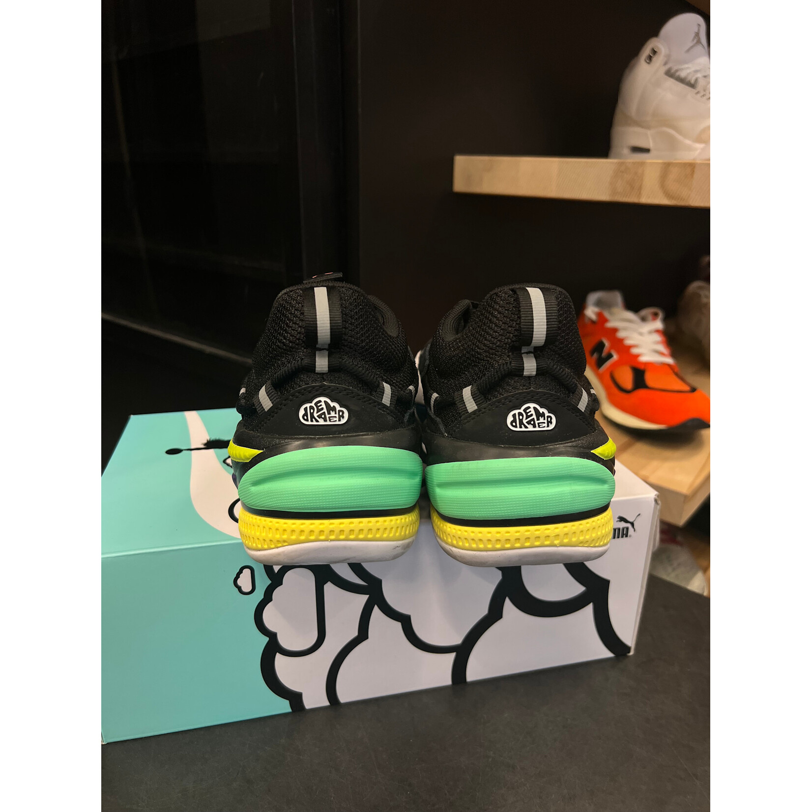 Puma Puma RS-Dreamer J. Cole Black Size 8, PREOWNED*