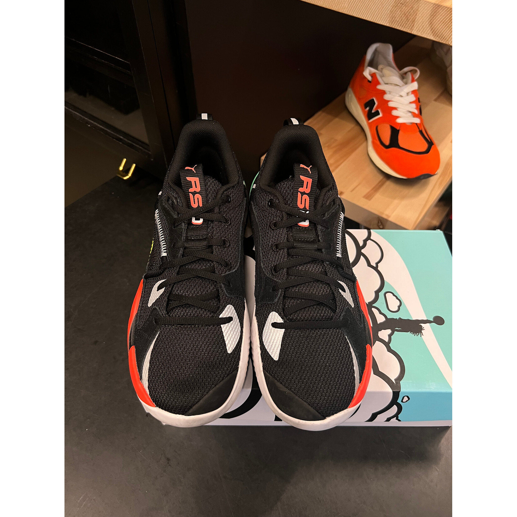 Puma Puma RS-Dreamer J. Cole Black Size 8, PREOWNED*