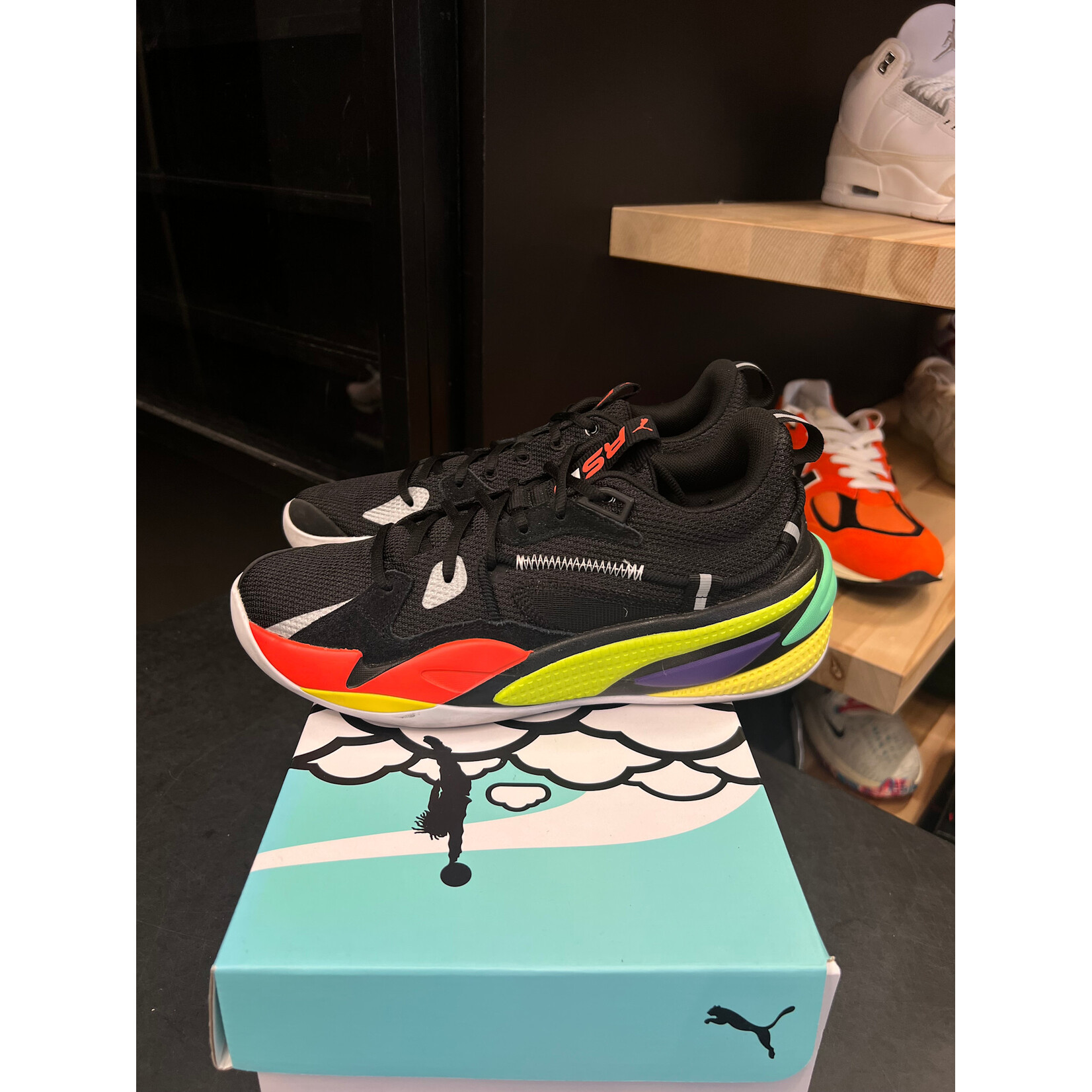 Puma Puma RS-Dreamer J. Cole Black Size 8, PREOWNED*