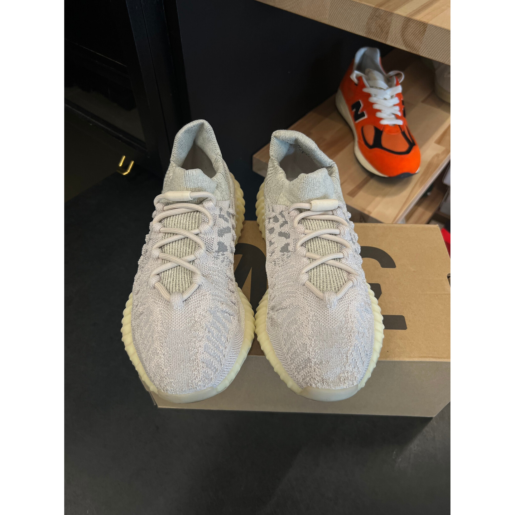 Adidas adidas Yeezy 350 V2 CMPCT Slate Bone Size 8, PREOWNED*