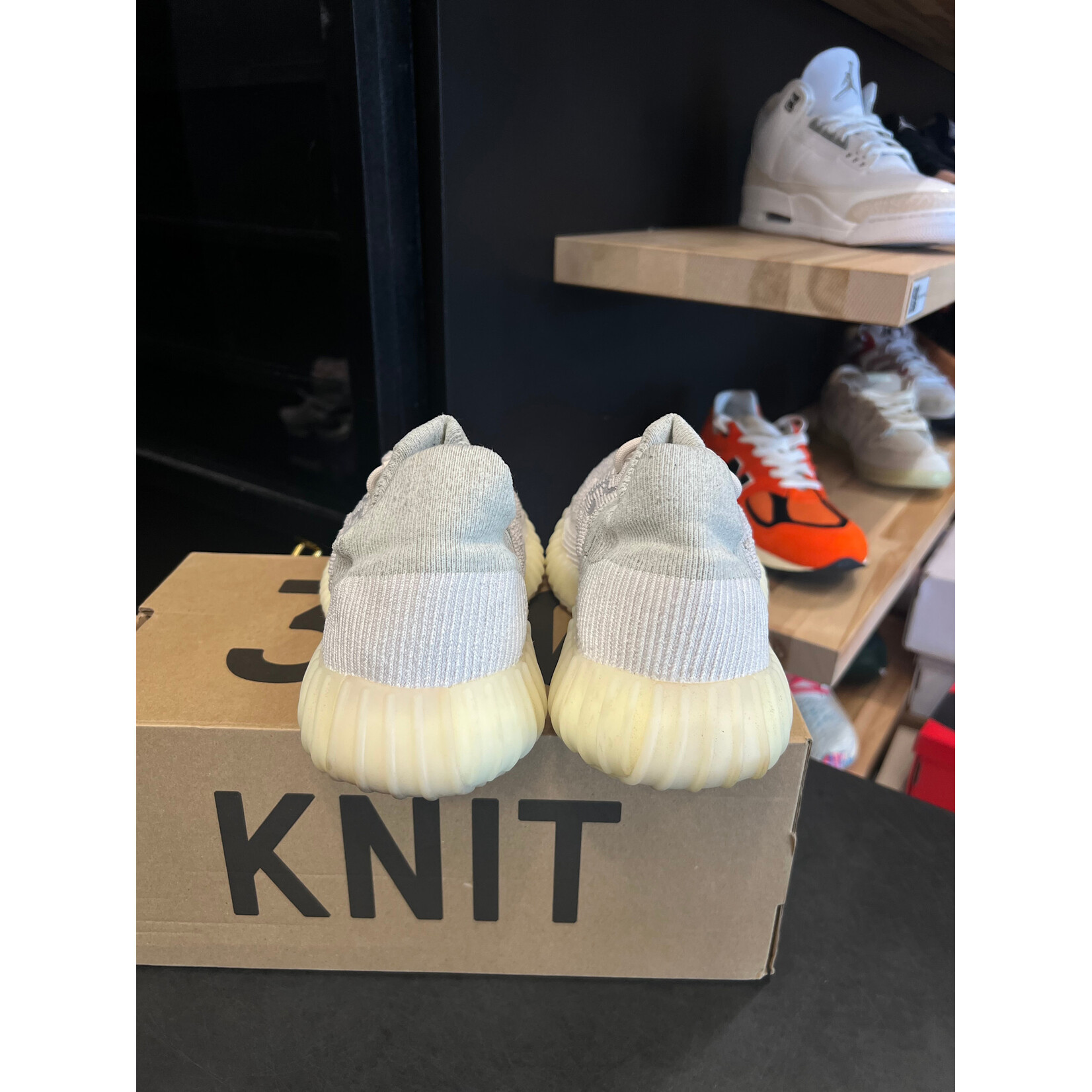 Adidas adidas Yeezy 350 V2 CMPCT Slate Bone Size 8, PREOWNED*