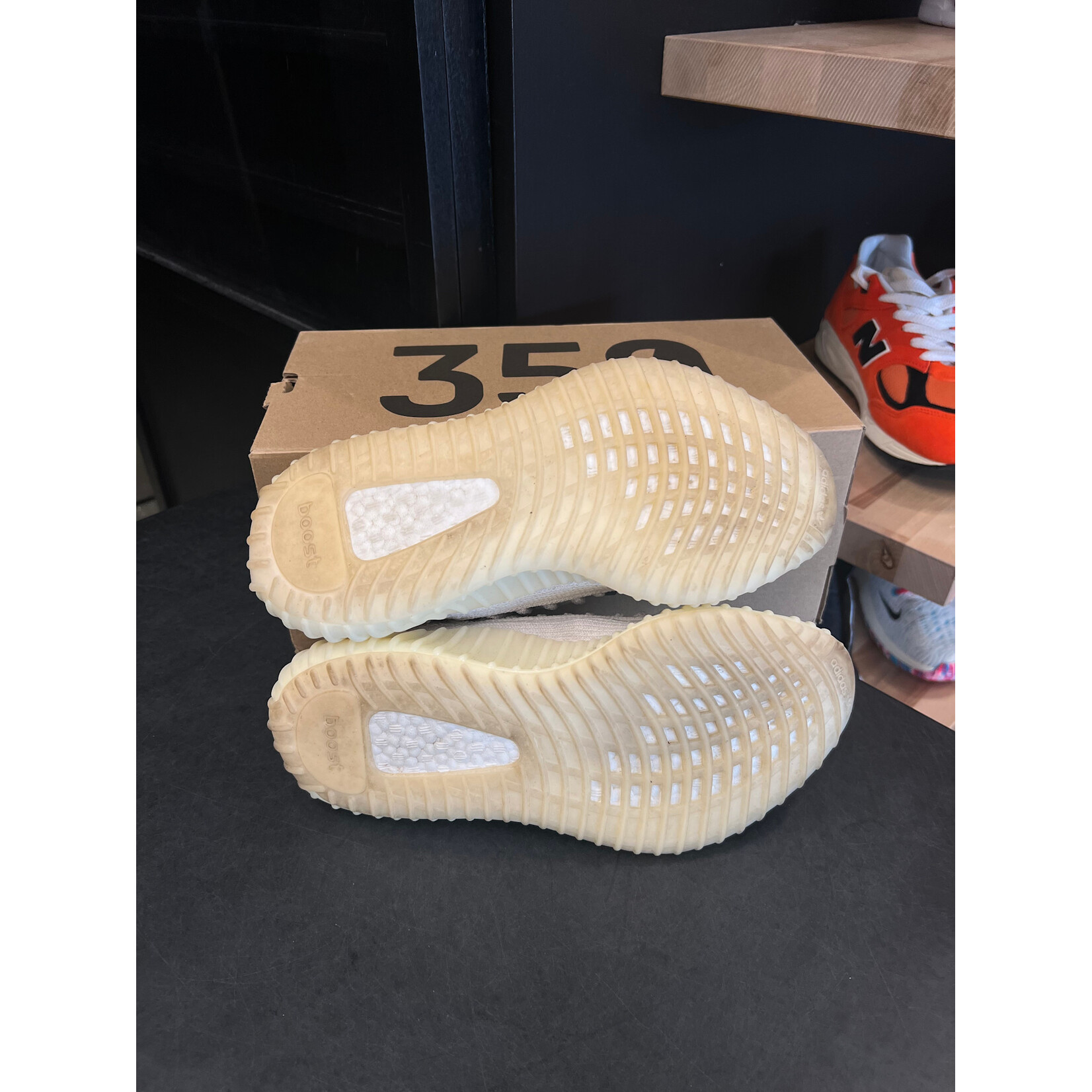 Adidas adidas Yeezy 350 V2 CMPCT Slate Bone Size 8, PREOWNED*