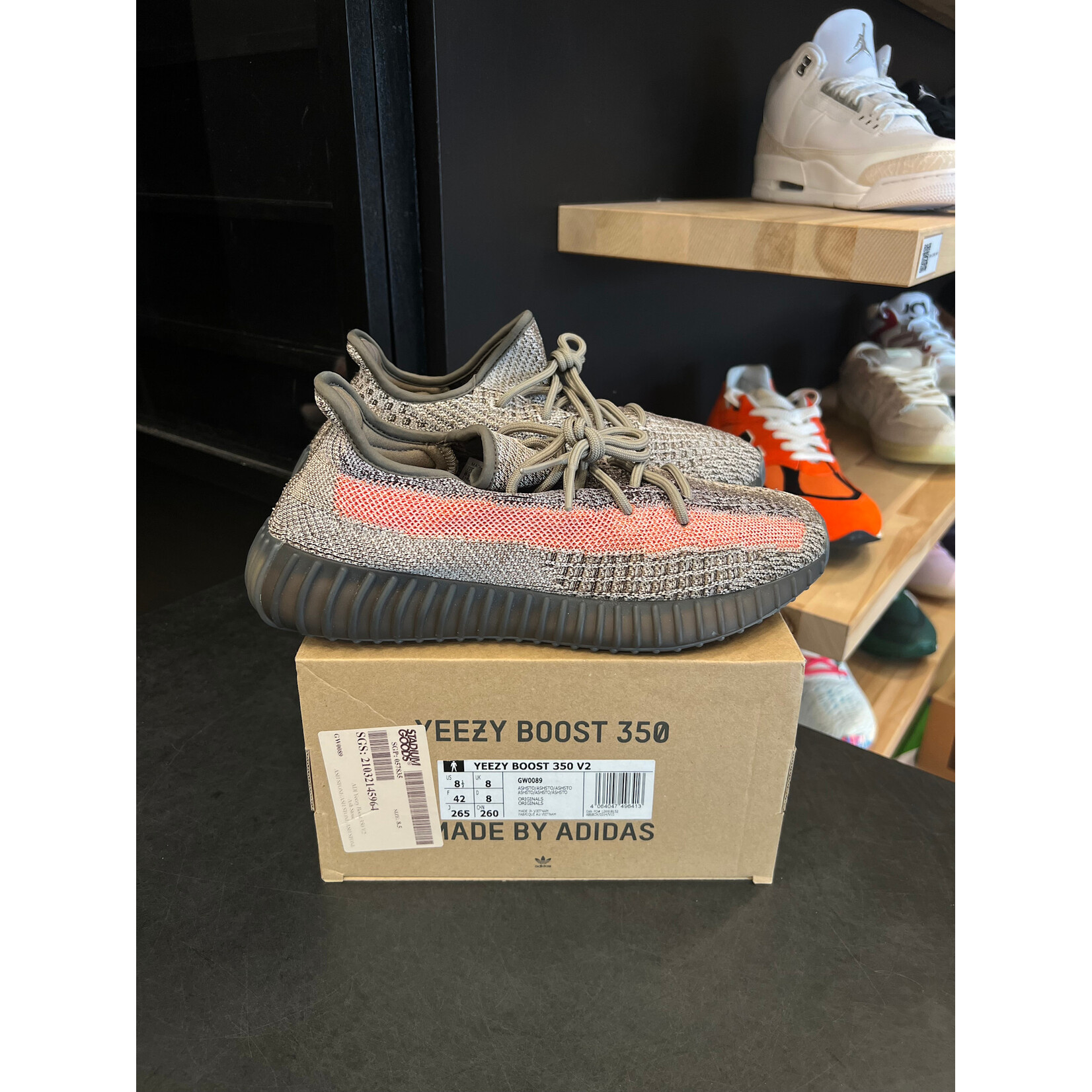 Adidas adidas Yeezy Boost 350 V2 Ash Stone Size 8.5, PREOWNED*
