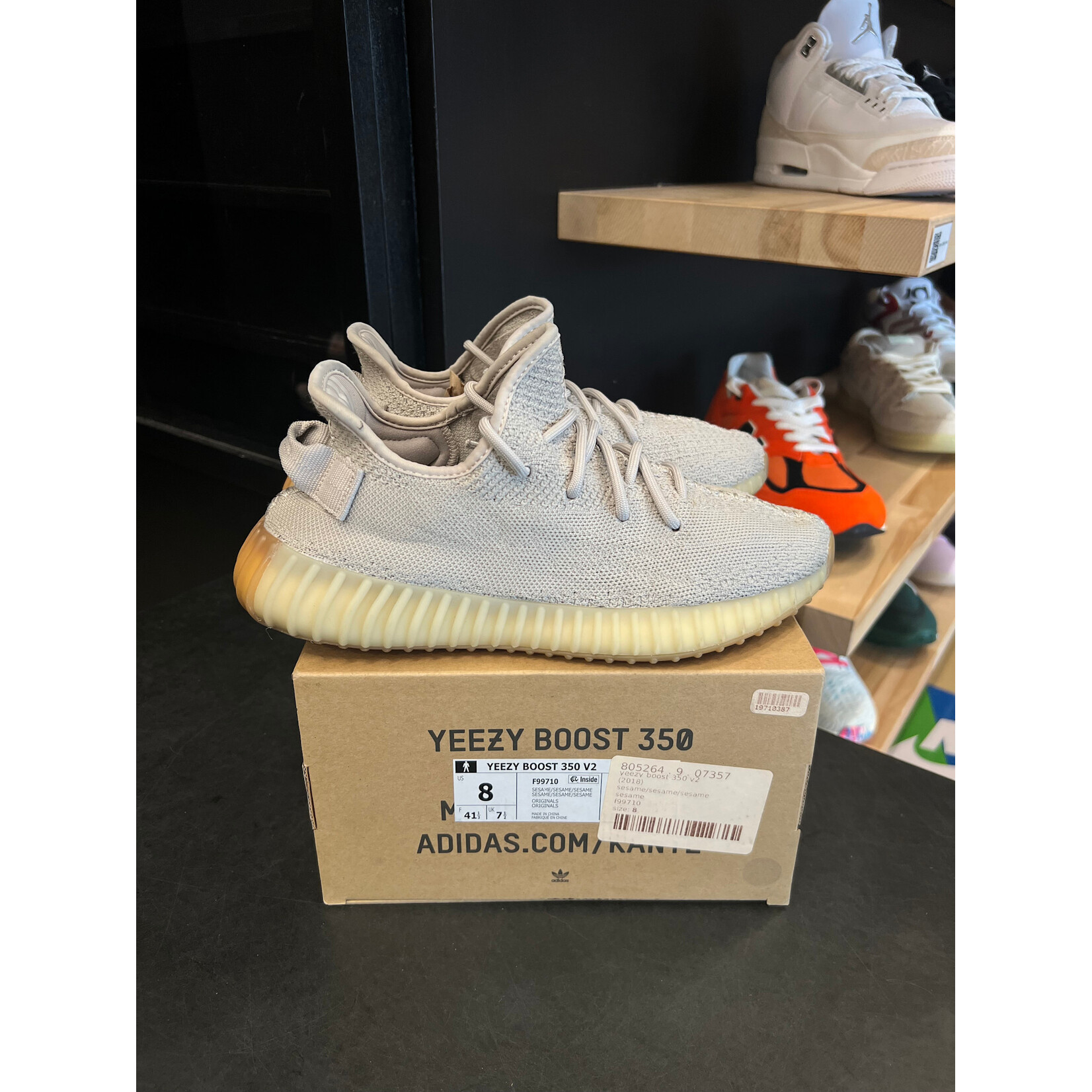 Adidas adidas Yeezy Boost 350 V2 Sesame Size 8, PREOWNED*
