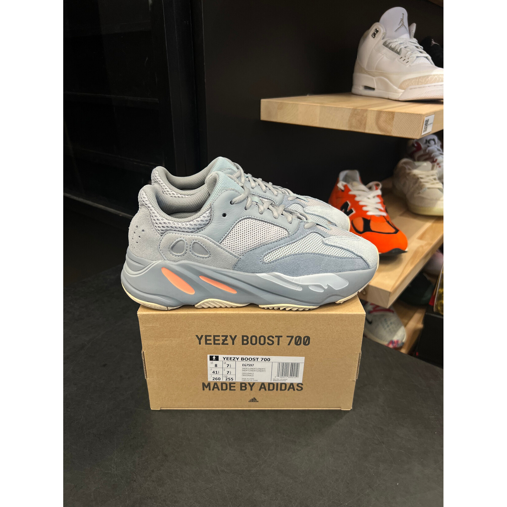 Adidas adidas Yeezy Boost 700 Inertia Size 8, PREOWNED*