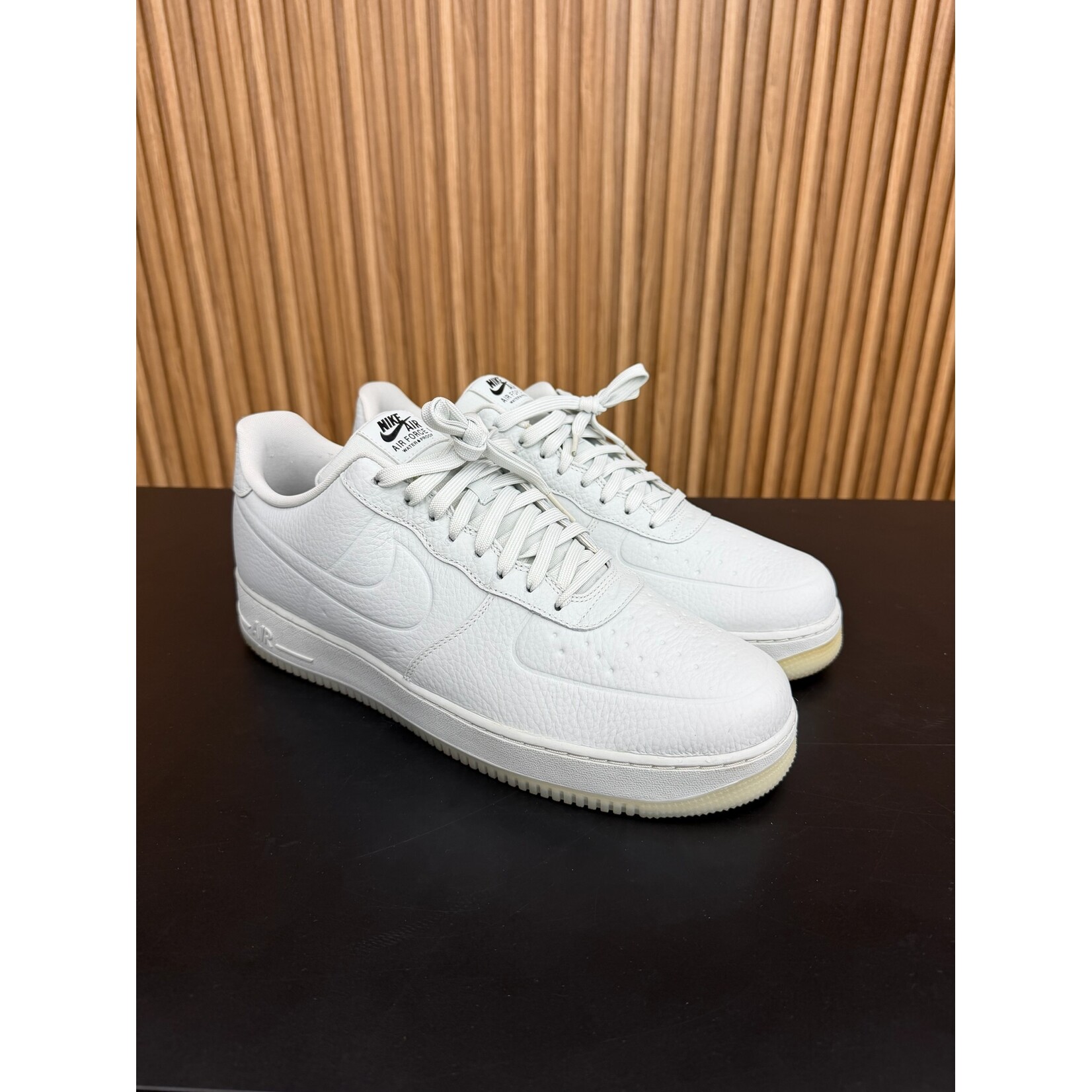 Nike Nike Air Force 1 Low '07 Pro-Tech Waterproof Light Silver Size 13, PREOWNED NO BOX*