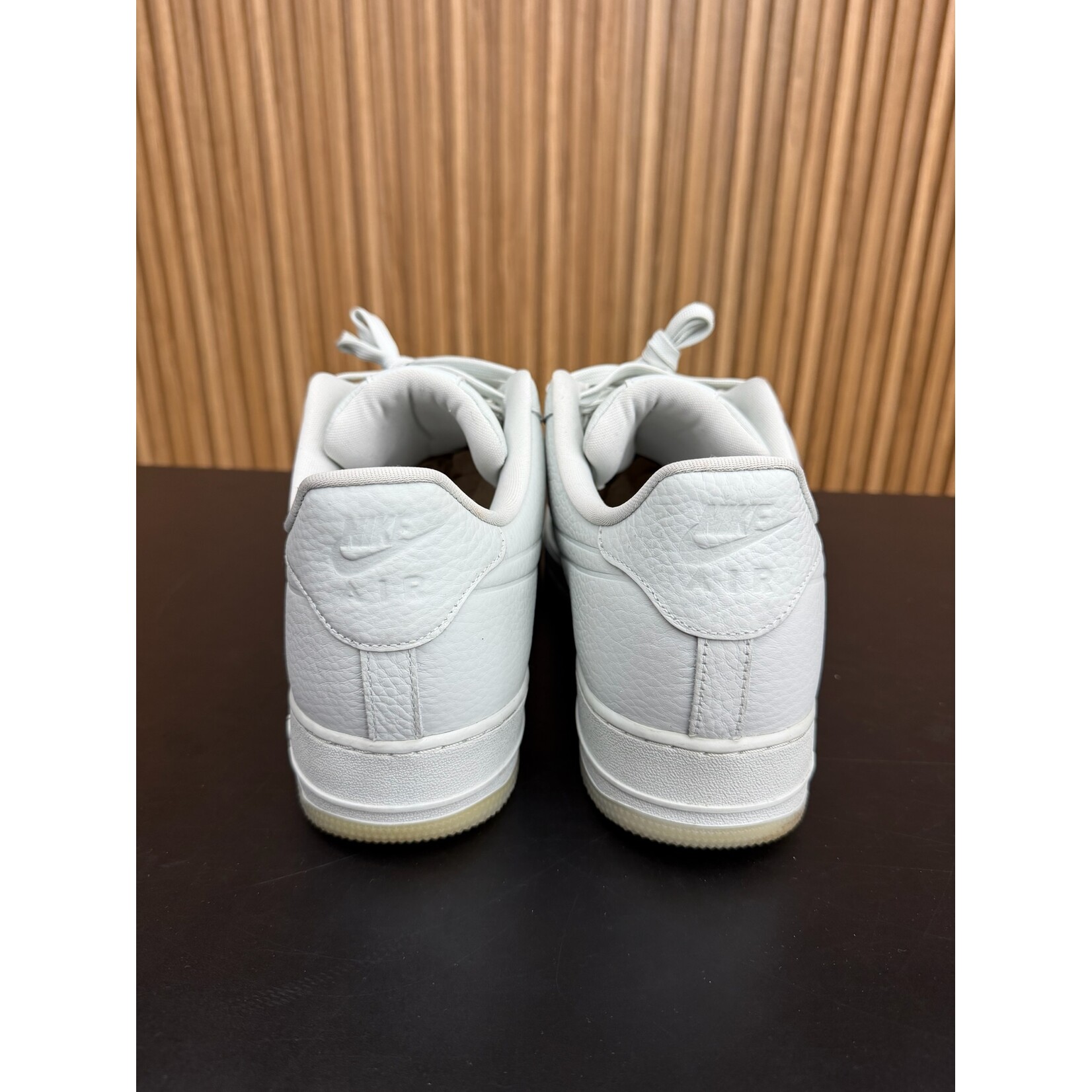 Nike Nike Air Force 1 Low '07 Pro-Tech Waterproof Light Silver Size 13, PREOWNED NO BOX*