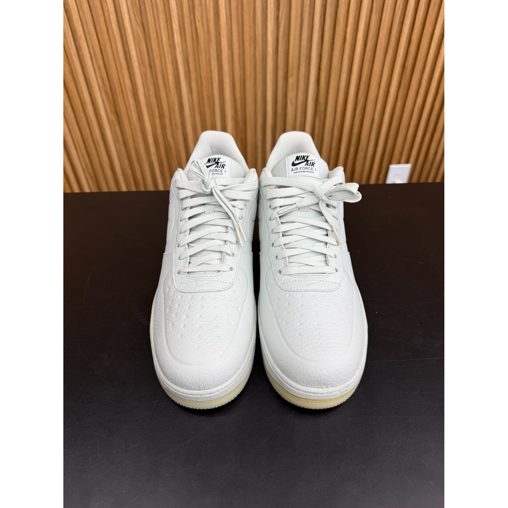 Nike Nike Air Force 1 Low '07 Pro-Tech Waterproof Light Silver Size 13, PREOWNED NO BOX*