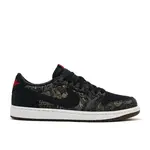 Jordan Jordan 1 Retro Low OG Laser Black University Red Size 13, DS BRAND NEW*