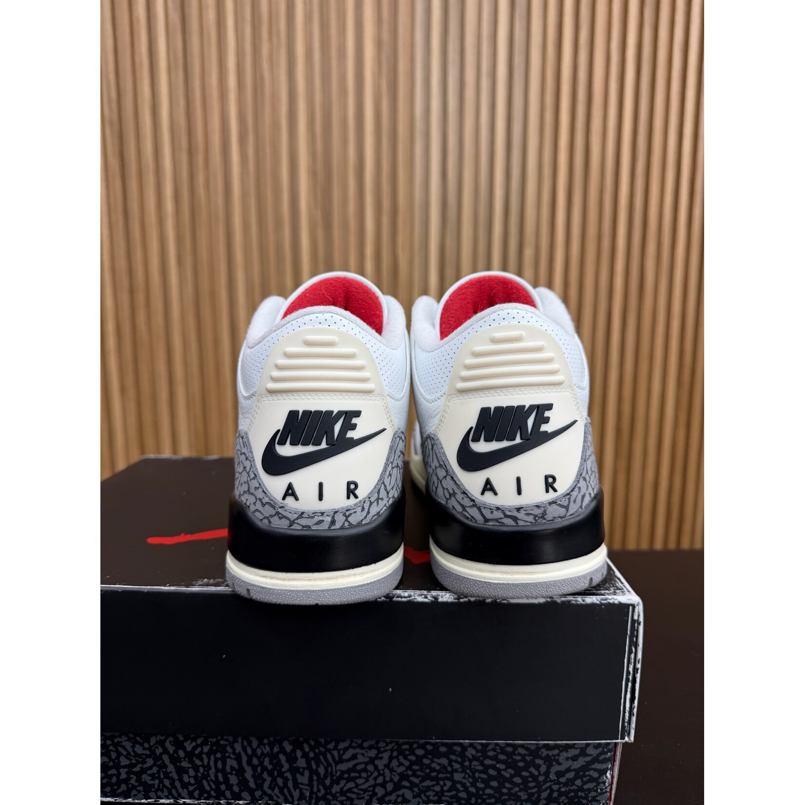 Jordan Jordan 3 Retro White Cement Reimagined Size 10, PREOWNED*