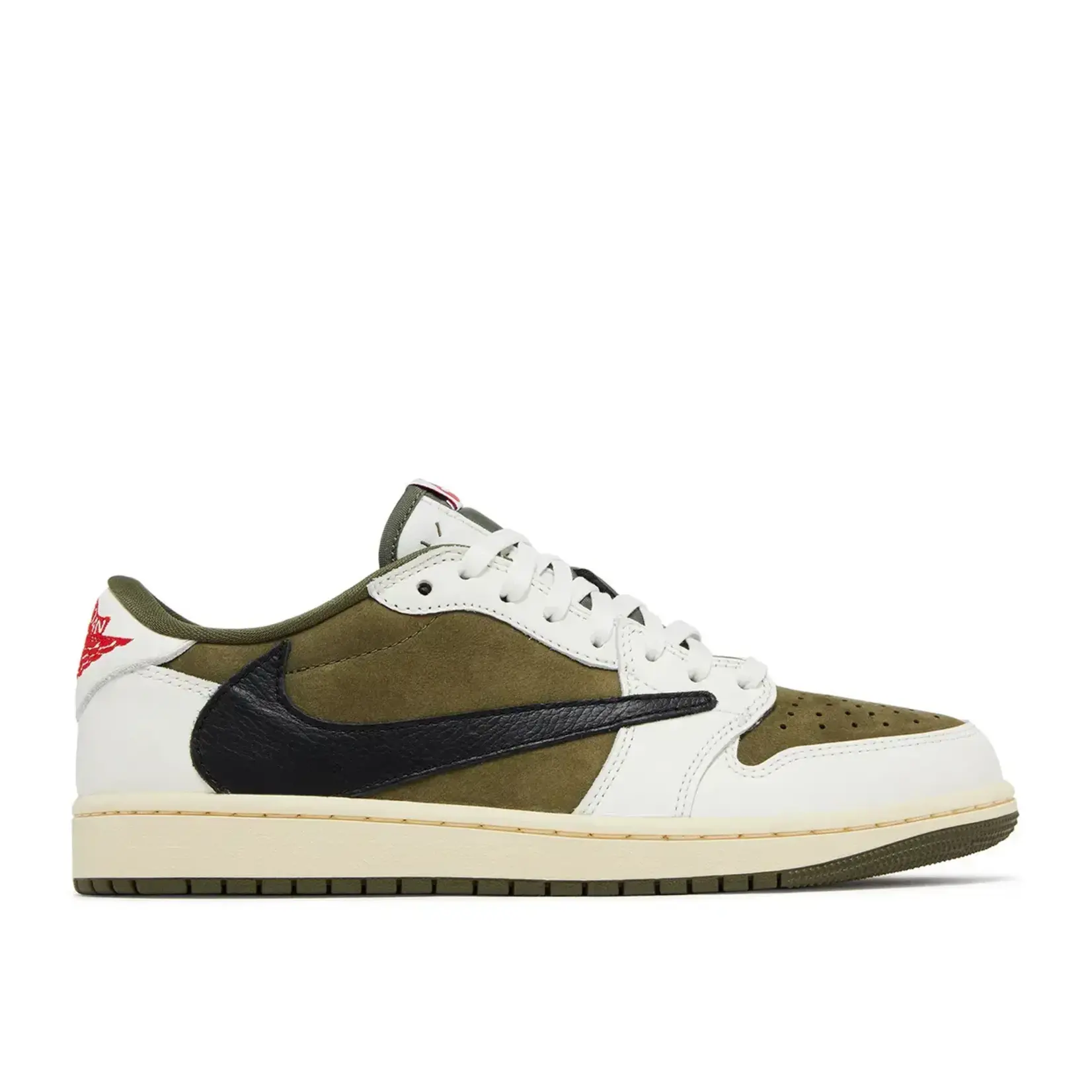 Jordan Jordan 1 Retro Low OG SP Travis Scott Medium Olive Size 10.5, DS BRAND NEW