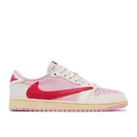 Jordan Jordan 1 Retro Low OG SP Travis Scott Sail Tropical Pink Size 7, DS BRAND NEW