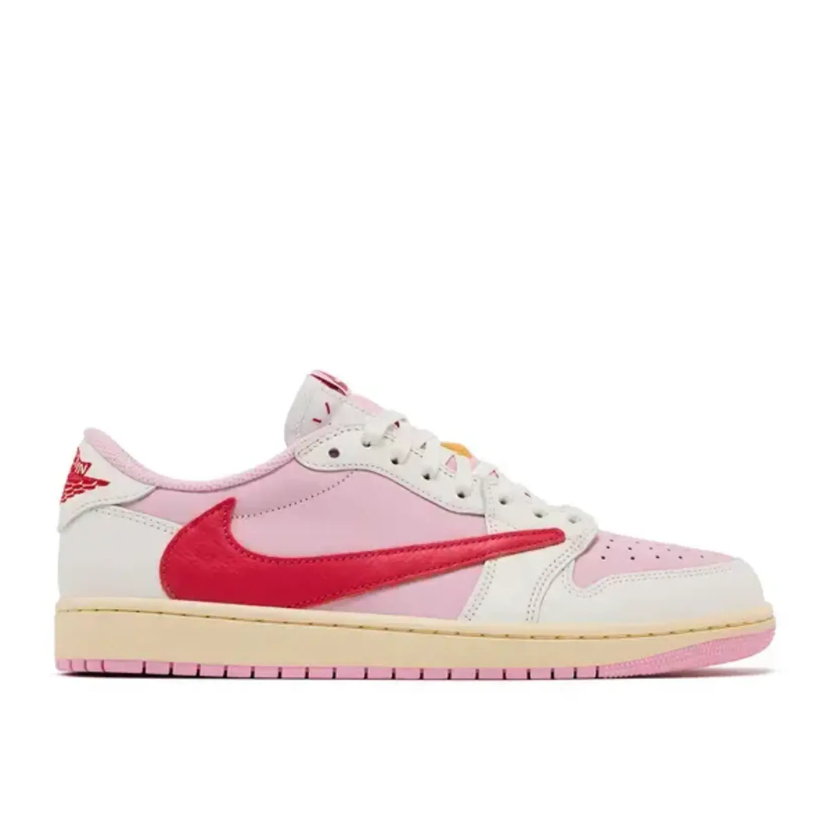 Jordan Jordan 1 Retro Low OG SP Travis Scott Sail Tropical Pink Size 7, DS BRAND NEW