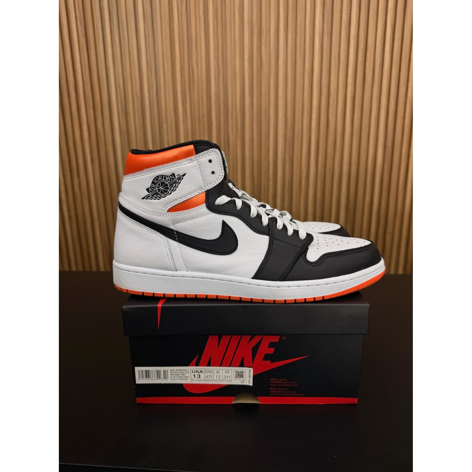Jordan Jordan 1 Retro High Electro Orange Size 13, PREOWNED*