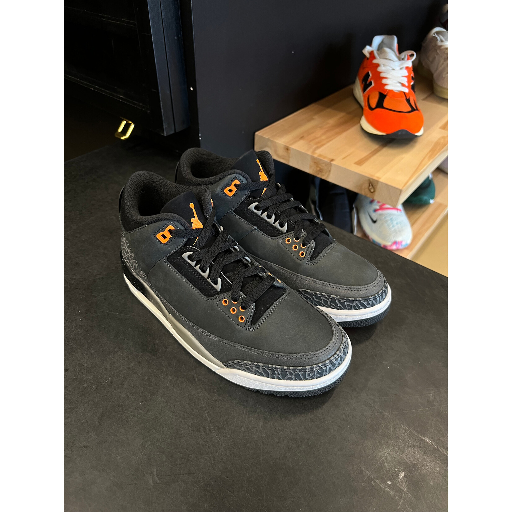 Jordan Jordan 3 Retro Fear Pack (2023) Size 7.5, PREOWNED*