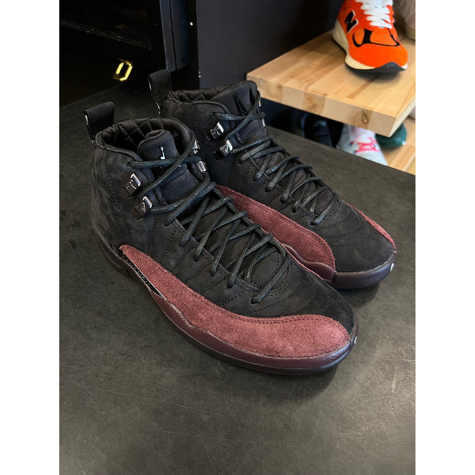 Jordan Jordan 12 Retro SP A Ma Maniére Black (Women's) Size 9W, PREOWNED*