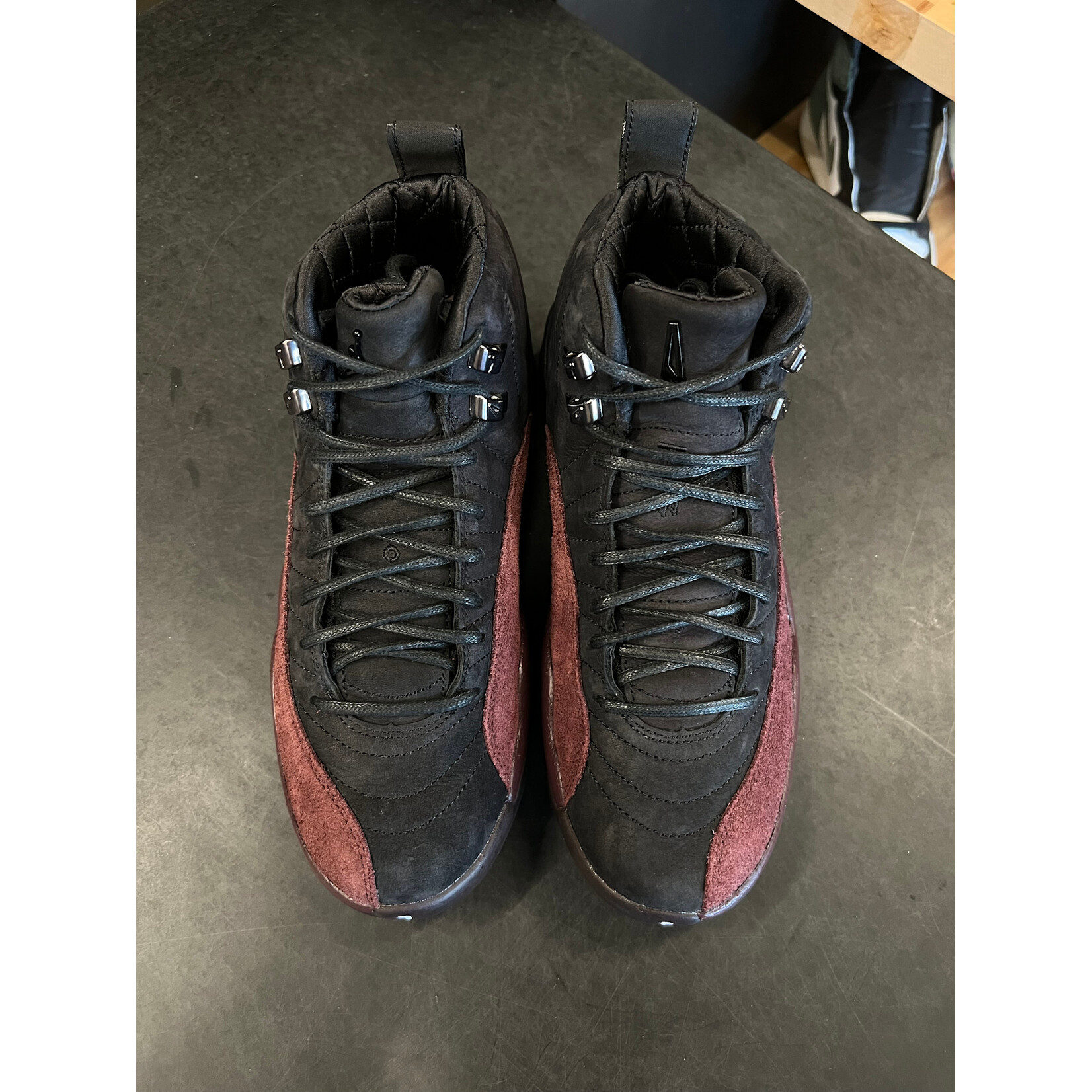 Jordan Jordan 12 Retro SP A Ma Maniére Black (Women's) Size 9W, PREOWNED*