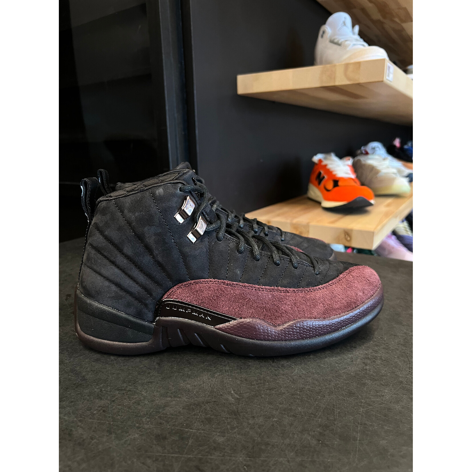 Jordan Jordan 12 Retro SP A Ma Maniére Black (Women's) Size 9W, PREOWNED*