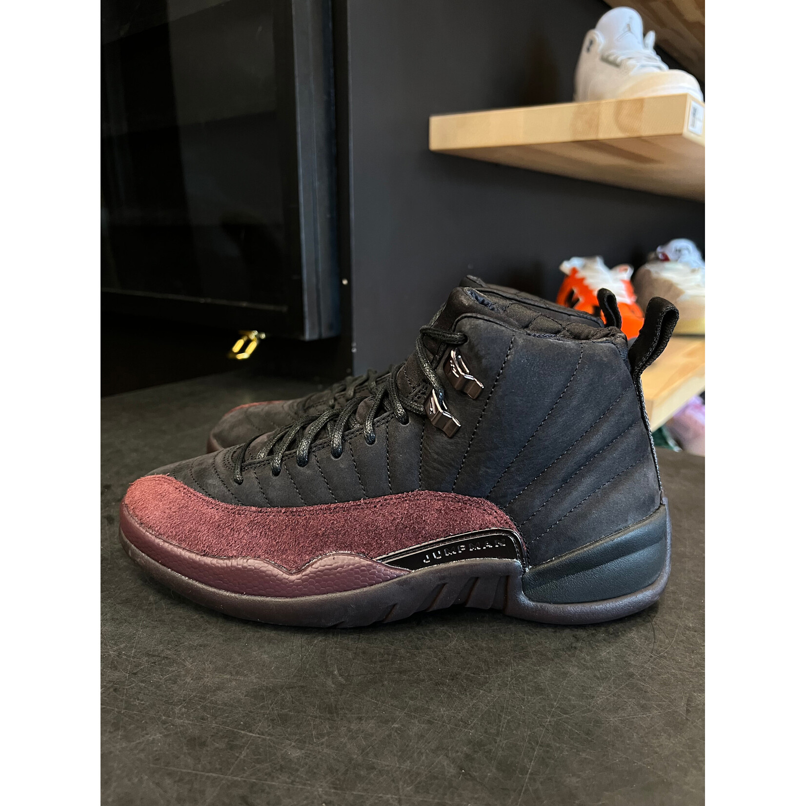 Jordan Jordan 12 Retro SP A Ma Maniére Black (Women's) Size 9W, PREOWNED*
