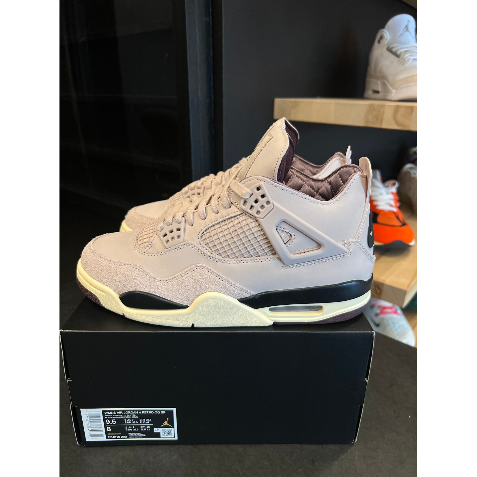 Jordan Jordan 4 Retro OG SP A Ma Maniére While You Were Sleeping (Women's) Size 9.5W, PREOWNED*
