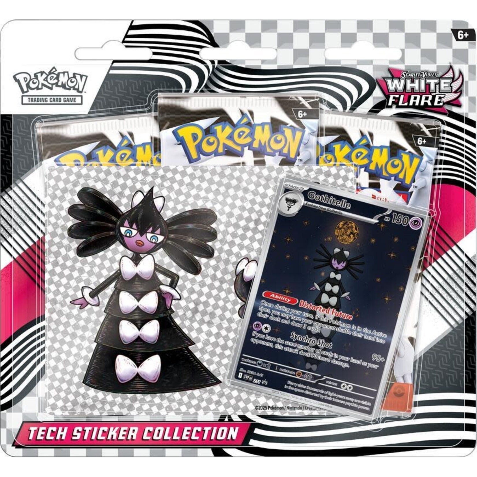 Pokémon Pokemon White Flare Tech Sticker Collection