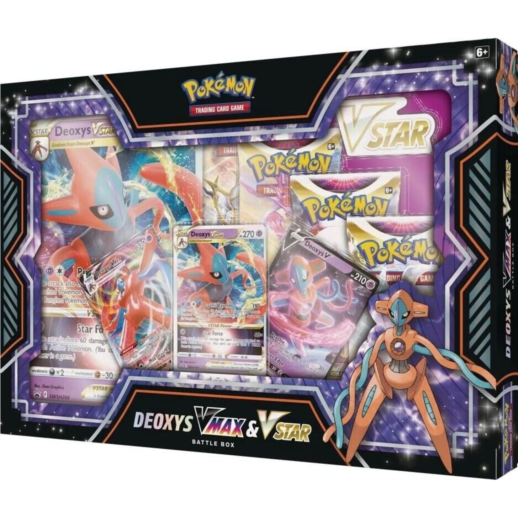 Pokémon Pokemon Deoxys VMAX & VSTAR Battle Box