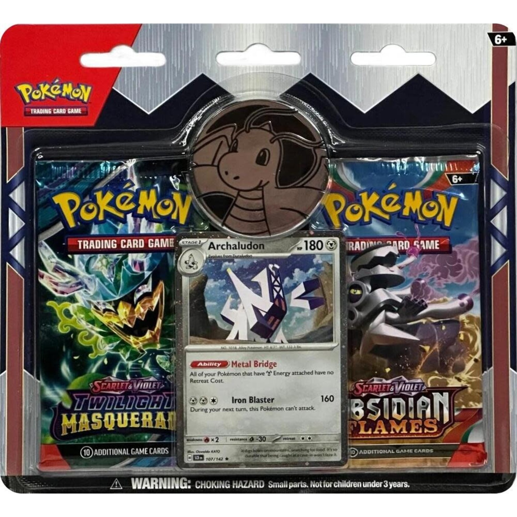 Pokémon Pokemon Checklane 2-Pack Blister - Archaludon