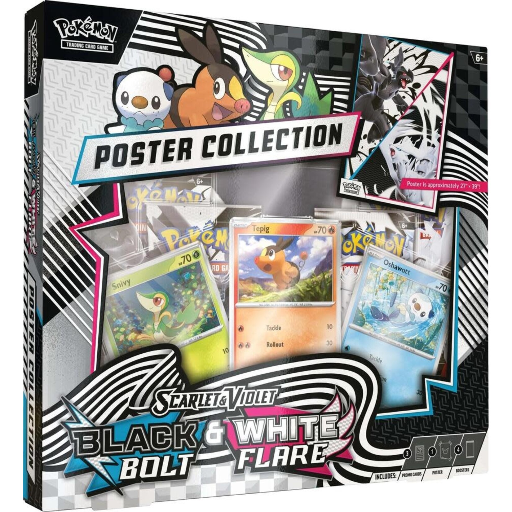 Pokémon Pokemon Black Bolt Unova Poster Collection