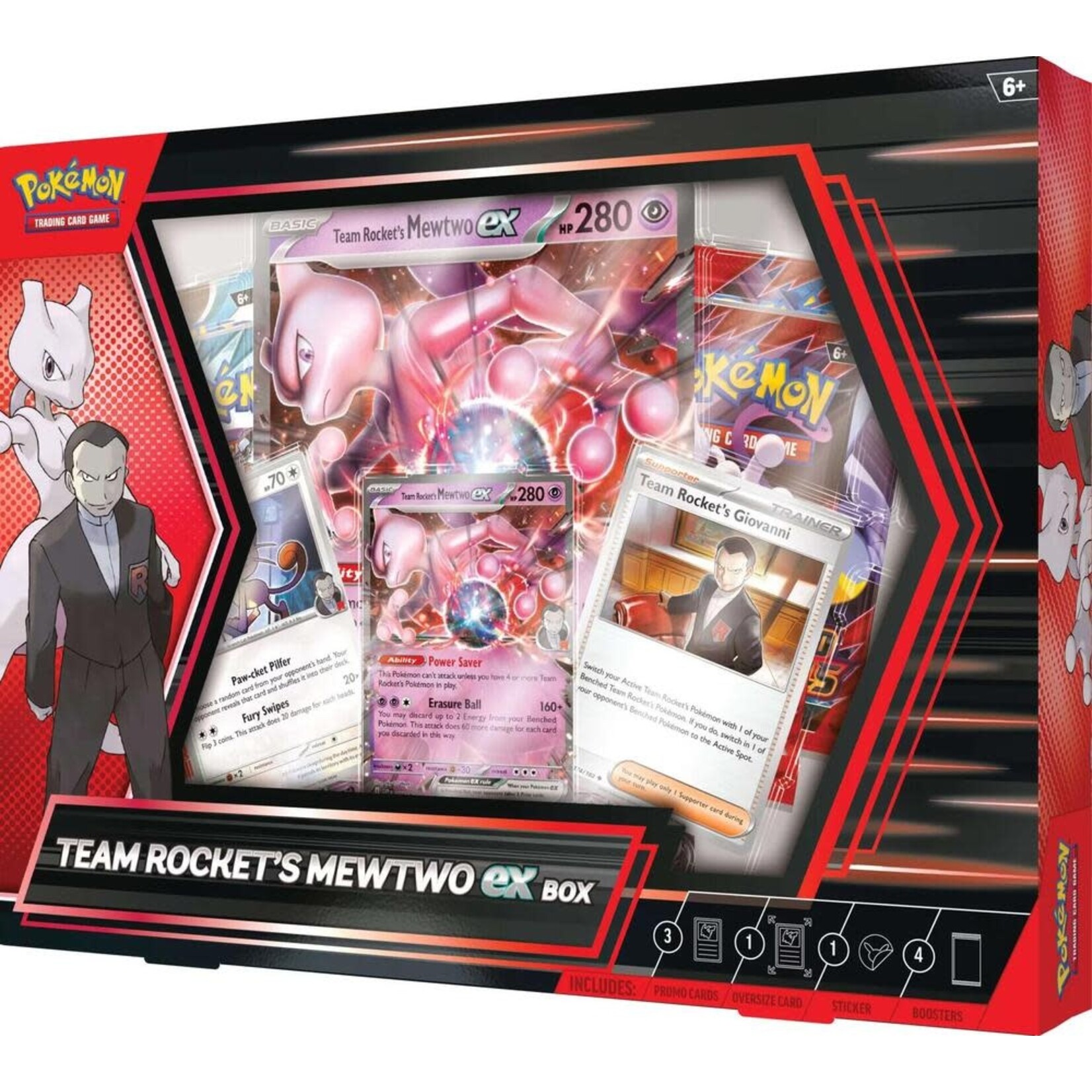 Pokémon Pokemon Team Rocket's Mewtwo ex Box