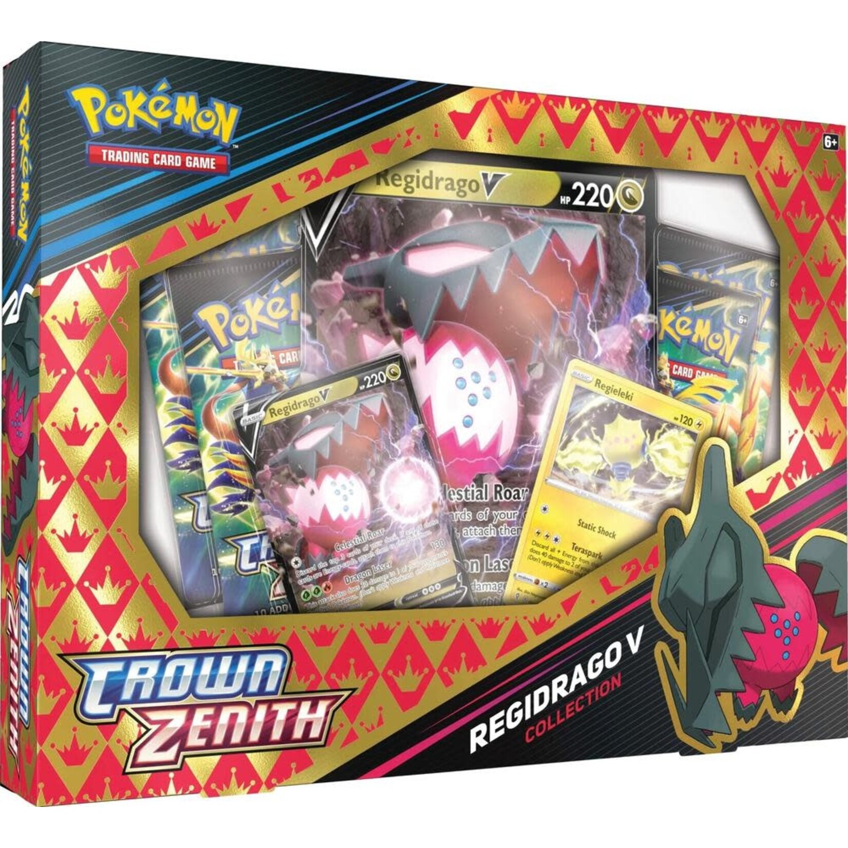 Pokémon Pokemon Crown Zenith Regidrago V Collection
