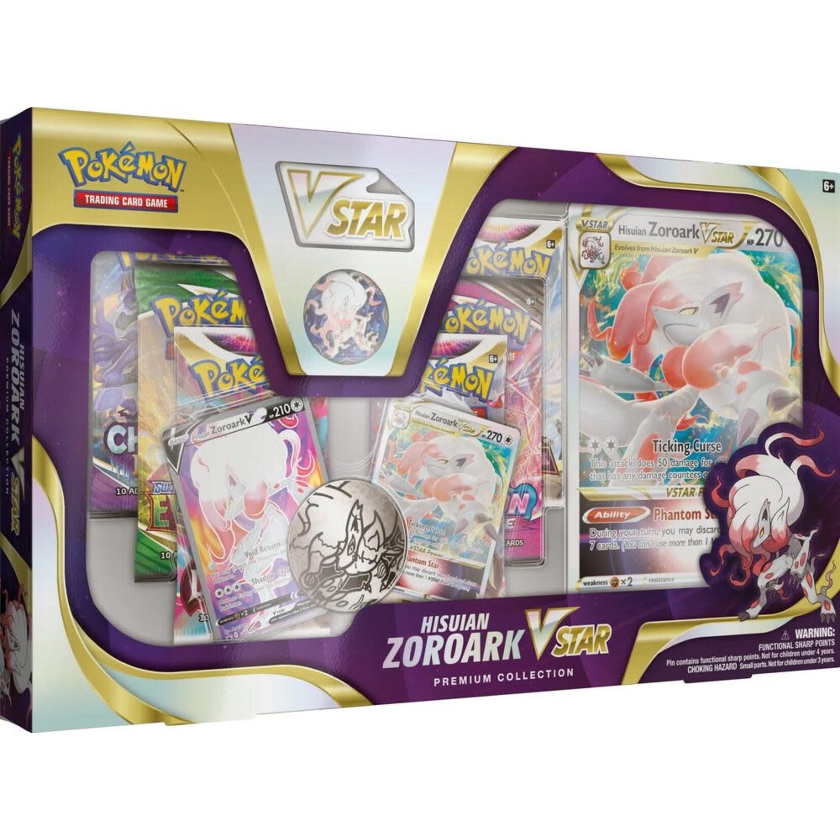 Pokémon Pokemon Hisuian Zoroark VSTAR Premium Collection