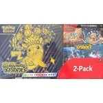 Pokémon Pokemon Surging Sparks 2-Pack Trainer Box and Booster Bundle