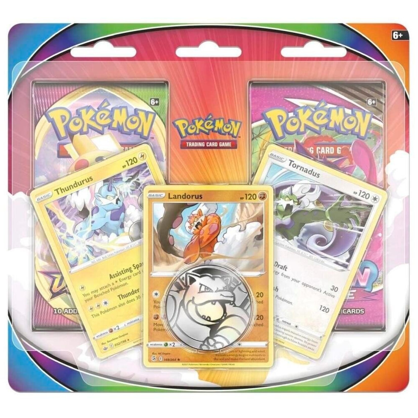 Pokémon Pokemon 2 Pack Blister Tornadus, Thundurus & Landorus