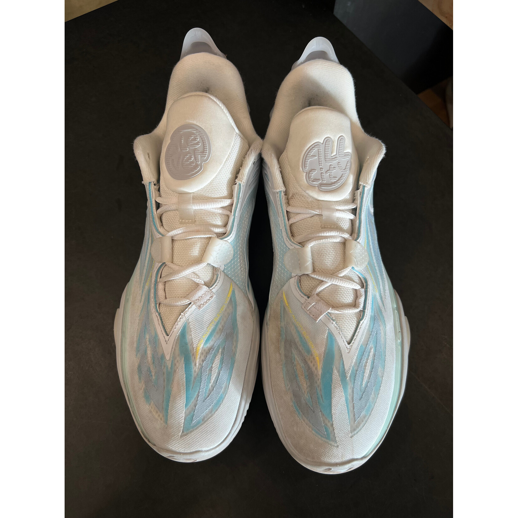 Li-Ning Li-Ning Wade All City 11 V2 Sky Size 12, PREOWNED