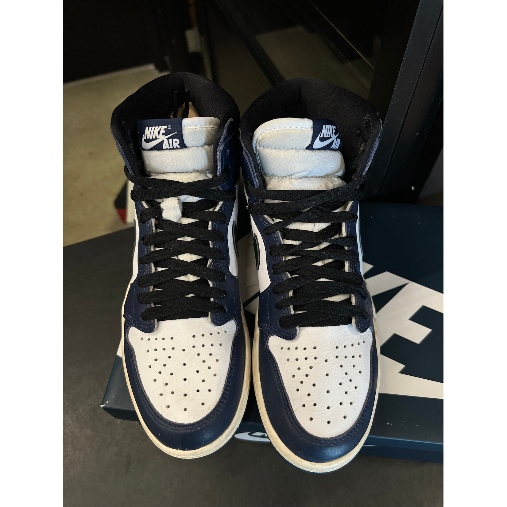 Jordan Jordan 1 Retro High OG Midnight Navy Size 9, PREOWNED