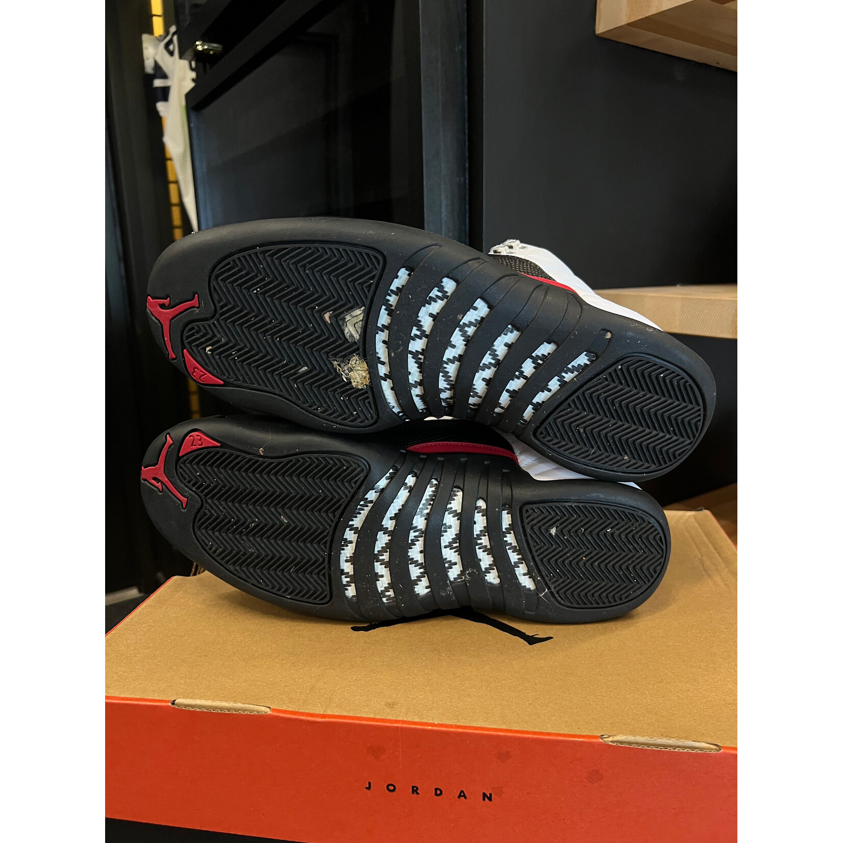 Jordan Jordan 12 Retro Taxi Flip Size 12.5, PREOWNED*